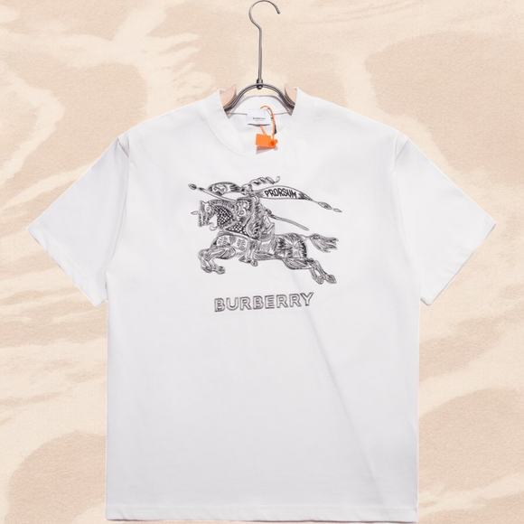 Burberry Summer White Short Sleeve